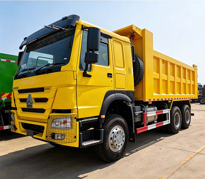 SINOTRUK 4X4 4m³ DUMP TRUCK1