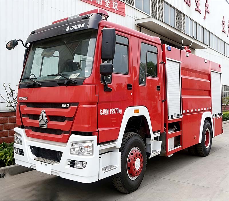 SINOTRUK HOWO 6X4 FIRE FIGHTING TRUCK 1