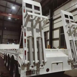 4 Axles Lowbed trailer special 2