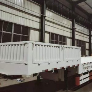 4 Axles Lowbed trailer special